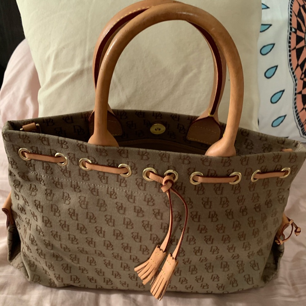 Dooney & Bourke Tassel Tote Satchel